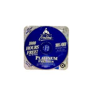 AOL Platinum Premier Version 7.0 2001 Holographic Promo CD Target
